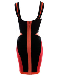 'MARIA'  CRISS-CROSS  BANDAGE DRESS