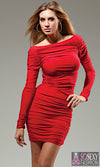 'VOGUE' LONG SLEEVE STRETCHY DRESS