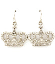 Load image into Gallery viewer, “CROWN” CRYSTAL STUDS EARRINGS
