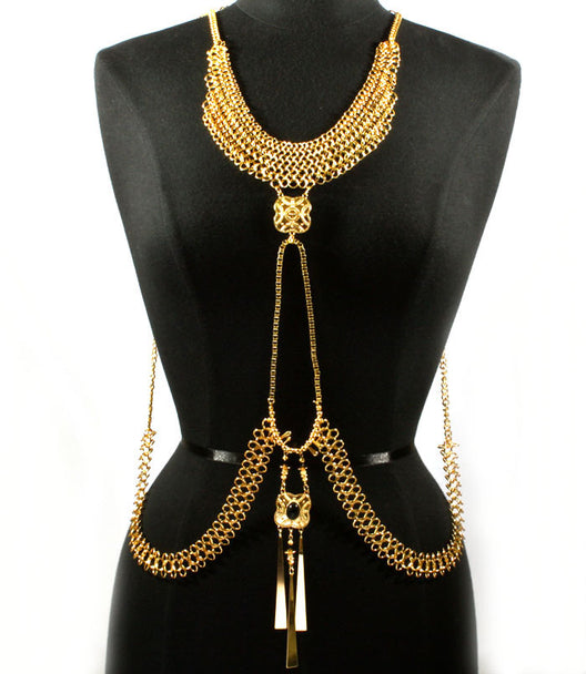 'ZITA'  ARMOUR  BODY CHAIN