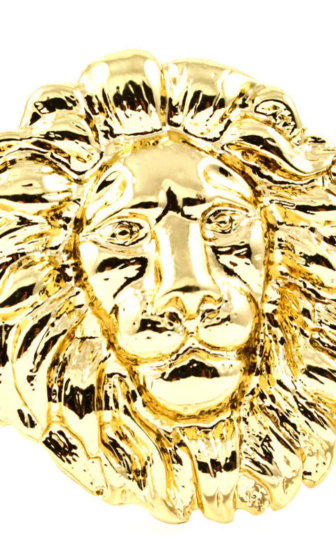 LIONHEAD STATEMENT  STRETCH RING