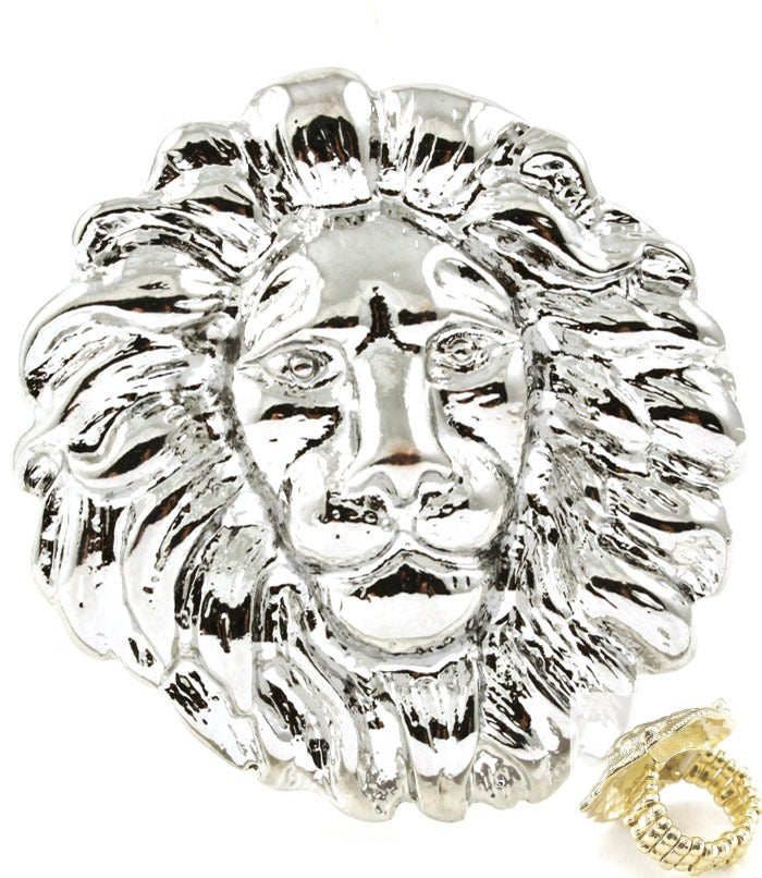 LIONHEAD STATEMENT  STRETCH RING
