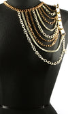 “VOGUE” MULTI LAYERED Shoulder Body Chain