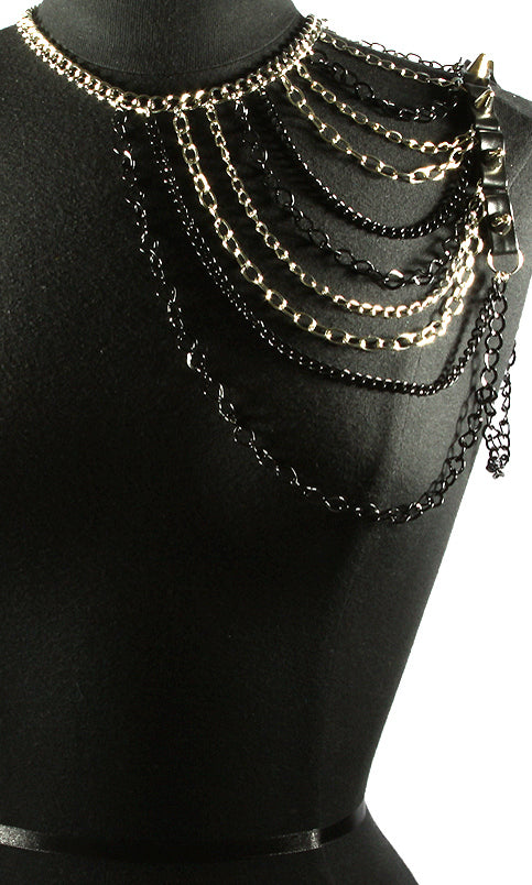 “VOGUE” MULTI LAYERED Shoulder Body Chain