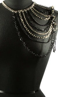 “VOGUE” MULTI LAYERED Shoulder Body Chain