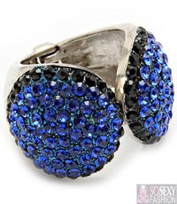 “Carly” Adjustable Crystal Stud Ring