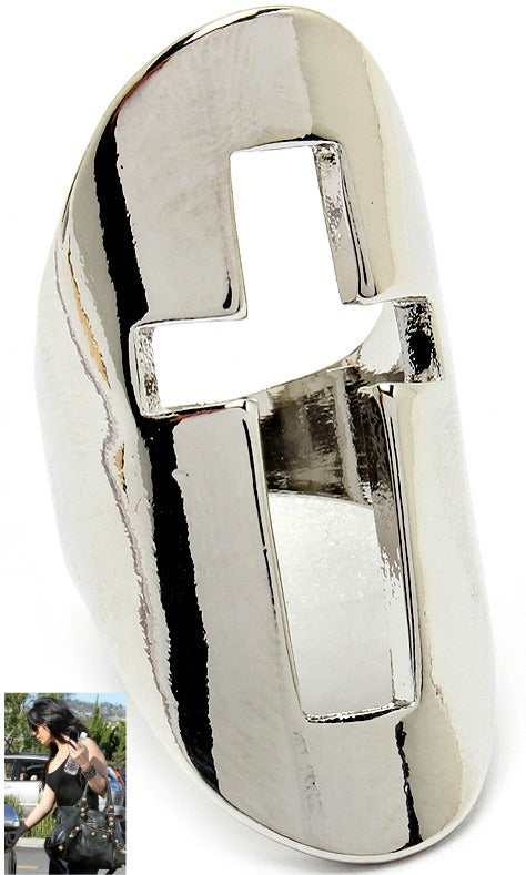“Kim” Hollywood Cross Ring