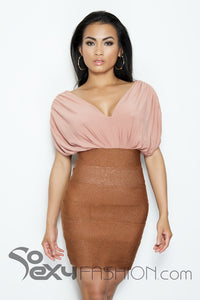 "KHLOE" 2 - FER BODYCON BANDAGE DRESS