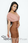 "KHLOE" 2 - FER BODYCON BANDAGE DRESS