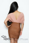 "KHLOE" 2 - FER BODYCON BANDAGE DRESS