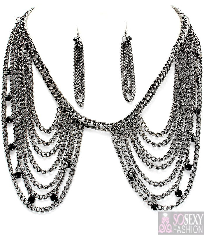 “Kimberley” Necklace and Earring Set
