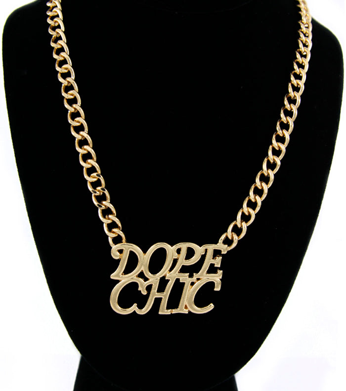 'Dope Chic'  Statement Necklace