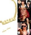 Load image into Gallery viewer, &quot; LOVE&quot;  STATEMENT  NECKLACE AND EARRING SET
