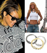 “RIHANNA”  ID CHAIN NECKLACE