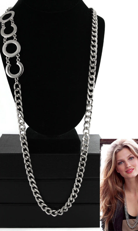 COCO  LONG CHAIN NECKLACE
