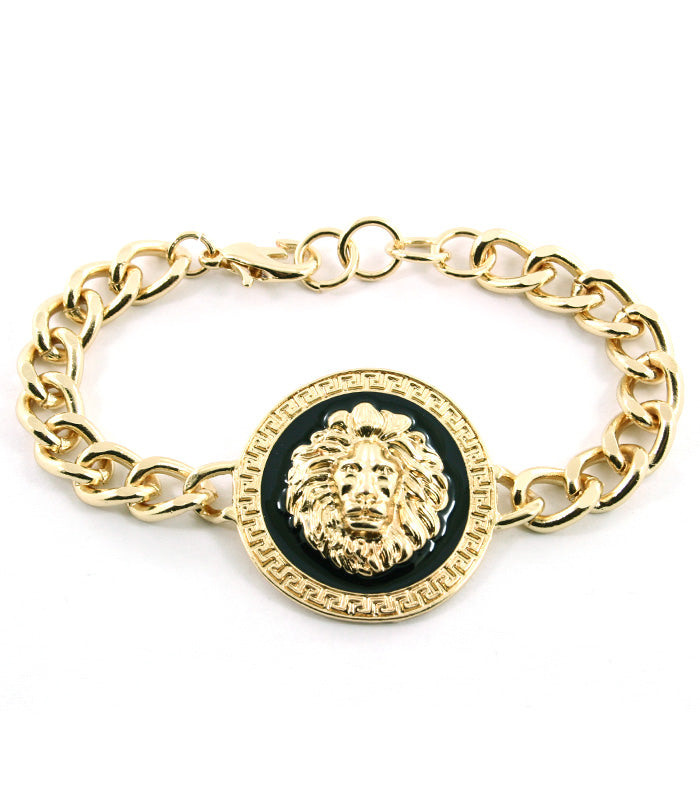 Lion Head Chain Bracelet