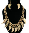 Choker Necklace and Earring Set