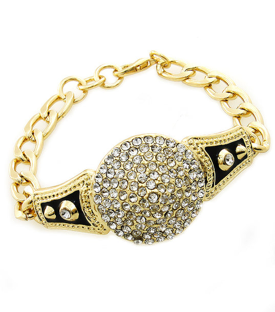 ‘PARIS’ CRYSTAL STATEMENT BRACELET