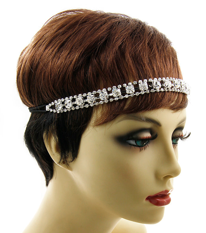 ‘RONI’ CRYSTAL STRETCH  HEADPIECE