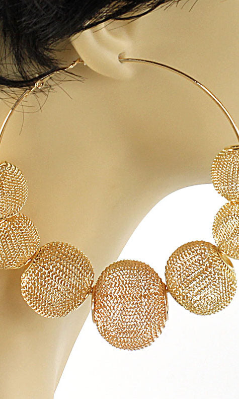 Basketball Wives Hoop Earring - Gold