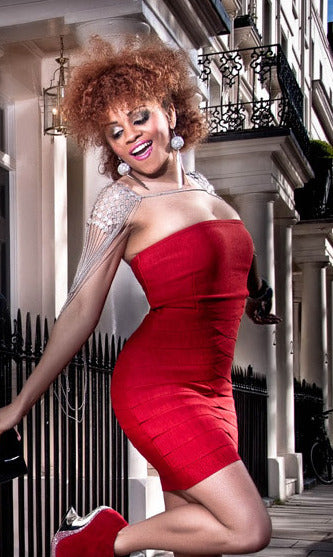 'Zara' Sweetheart Strapless Bandage Dress