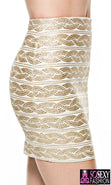 Load image into Gallery viewer, &quot;KIM&quot; GRECIAN BANDAGE MINI SKIRT
