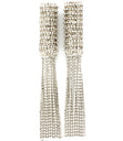 Load image into Gallery viewer, “Paris”  Crystal Stone Tassel Earring
