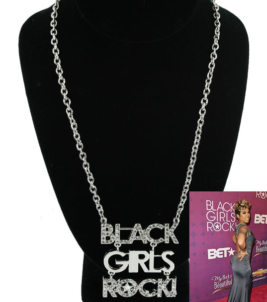 BLACK GIRLS ROCK  NECKLACE