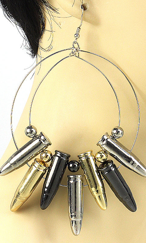 'Nicki' Fish Hook Earring