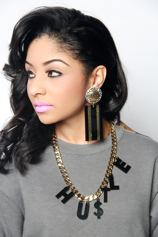 Laser Cut Rectangle Earrings