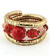 'Cassie' Chunky Stone Bangle