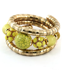 'Cassie' Chunky Stone Bangle