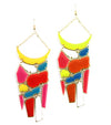 'BEYONCE'  Fish Hook Dangle Earring