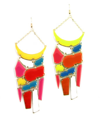'BEYONCE'  Fish Hook Dangle Earring