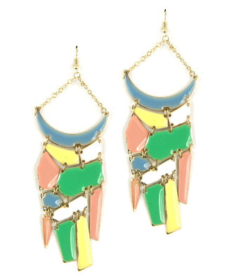 'BEYONCE'  Fish Hook Dangle Earring