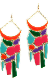 'BEYONCE'  Fish Hook Dangle Earring