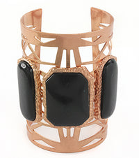 'KYLIE' CUFF RESIN STATEMENT BANGLE