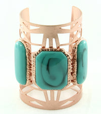'KYLIE' CUFF RESIN STATEMENT BANGLE