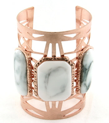'KYLIE' CUFF RESIN STATEMENT BANGLE