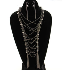 'COCO' LONG LAYERED NECKLACE SET