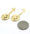 'RiRI'  LionHead Cross Earring