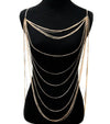 'ZARA' LAYERED BODY CHAIN - GOLD