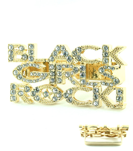 Black Girls Rock Two Finger Knuckle Ring