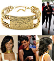 Load image into Gallery viewer, &quot;RIHANNA&quot; CHOKER PATTERN ID NECKLACE
