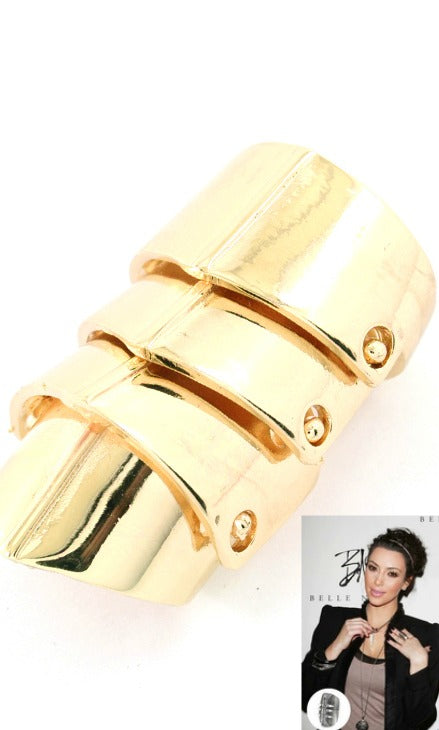 'KIM' URBAN GLAM STATEMENT RING