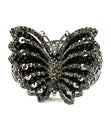 Load image into Gallery viewer, ‘MARIAH’ CRYSTAL BUTTERFLY BRACELET - BLACK
