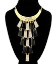 Load image into Gallery viewer, ‘Champagne’ Crystal Statement Necklace
